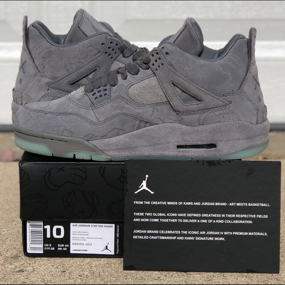 Jordan 4 “KAWS”. All sizes available DEADSTOCK!